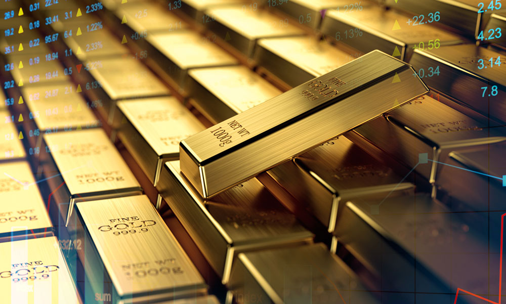 ทองคำขยายการเพิ่มขึ้นเกินกว่า $ 1300 ท่ามกลางความเสี่ยงปิดอ่อนค่าลง USD